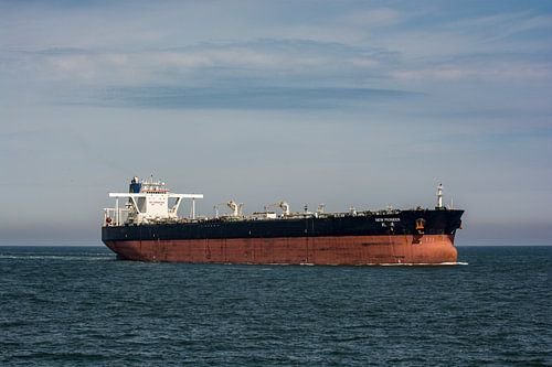 Schepen op de Horizon. Maasvlakte