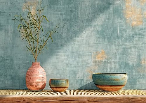 Japandi Still Life | Earthen Whisper