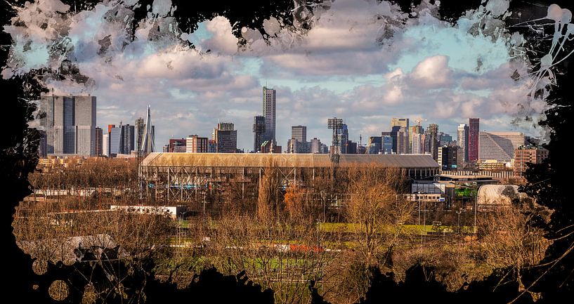 Feyenoord ART Stade Rotterdam "De Kuip" Varkenoord par MS Fotografie | Marc van der Stelt