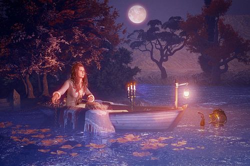 Een bezoekje aan de  Lady Of Shalott