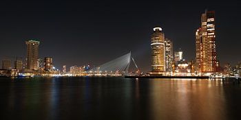 Pont Erasmus dans la lumière du soir