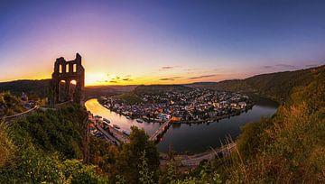 Coucher de soleil à Traben-Trarbach sur Frank Herrmann