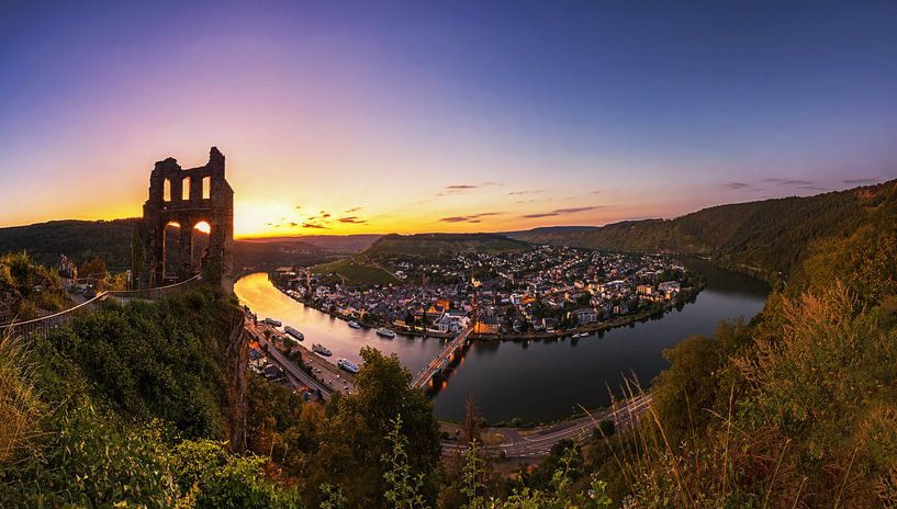 Traben-Trarbach Sonnenuntergang von Frank Herrmann