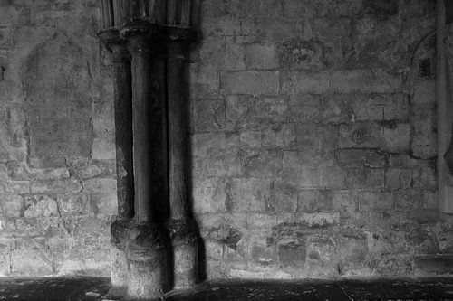 Mittelalterliche Klostermauer