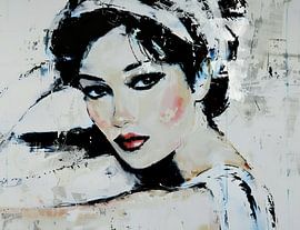 Das Gesicht der Frau | Moderne Interpretation von Schönheit