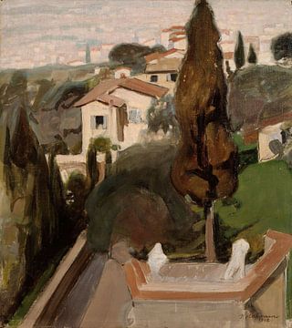 Fiesole, 1902, Pekka Halonen