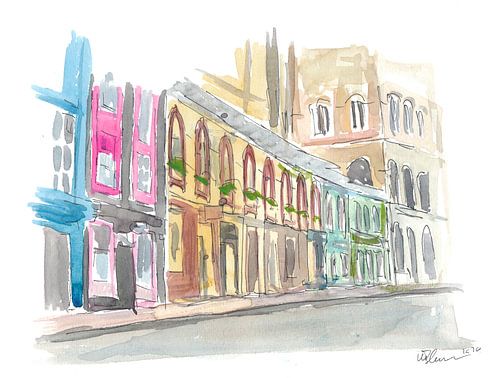 Édimbourg Écosse : scène de rue avec des magasins