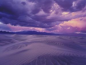 Wüstenhorizont im Glanz