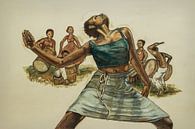Afrikaans festival, dans met trommel van David Morales Izquierdo thumbnail