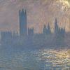 Huizen van het Parlement, Sunlight Effect, Claude Monet van Meesterlijcke Meesters