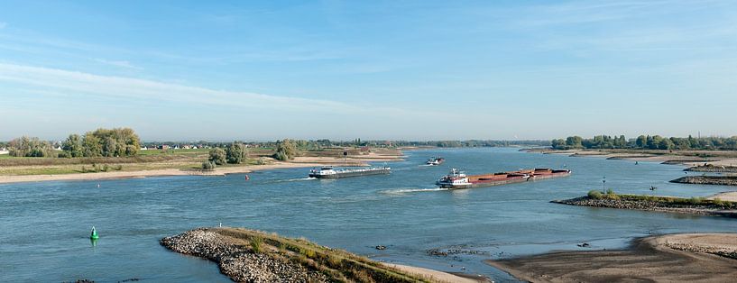 Waalbrug View Nijmegen panorama by Richard Wareham
