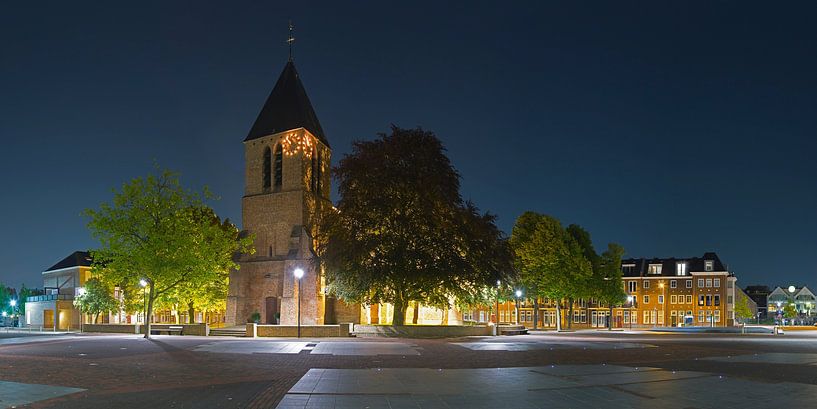 Panorama Dorpskerk Spijkenisse par Anton de Zeeuw