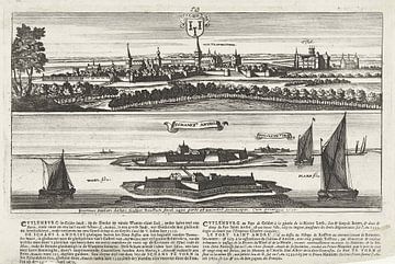 View of Culemborg, Gaspar Bouttats, 1674 by Atelier Liesjes