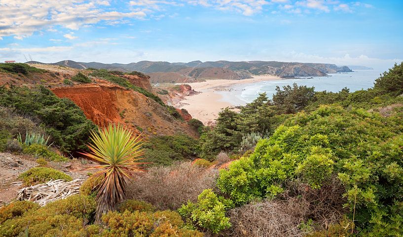 mediterranean landscape costa vicentina  amado beach by SusaZoom
