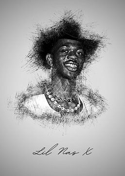 Lil Nas X sur Sketch Art