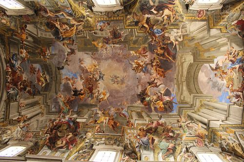 Plafond kerk Rome