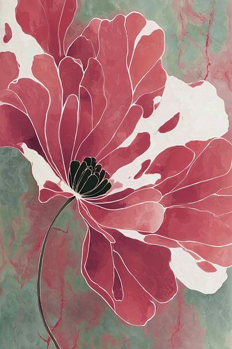 Pink Flower in Bloom