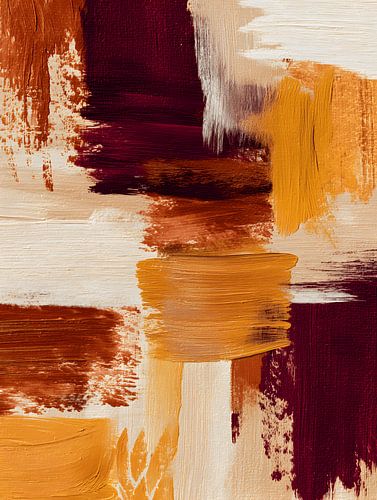 Abstracte Kleuren Compositie