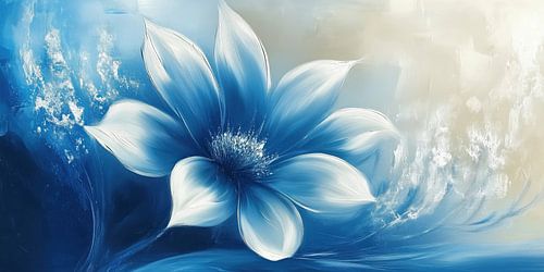 Modern abstracte bloemen