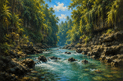 Ayung-Fluss – Die Vulkanschlucht von Bali