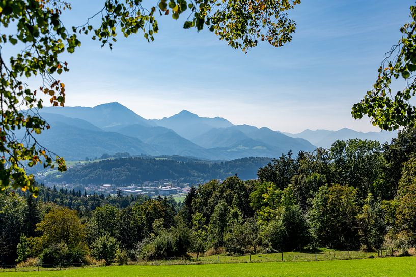 Panorama Chiemgau Alpen von Peter Baier