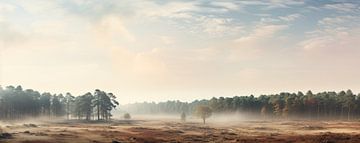 Landschap | Landschap van Blikvanger Schilderijen