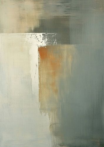 Abstrait Orange | Silence en dégradé de couleurs