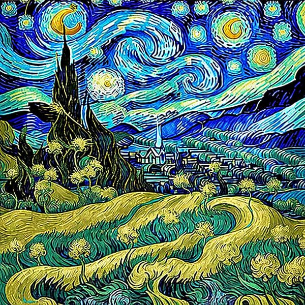 Ki im Van Gogh Stil von insideportugal