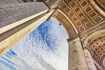 Arc de Triomphe, Parijs van FotoSynthese