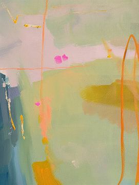Modern und abstrakt in Pastellfarben von Studio Allee
