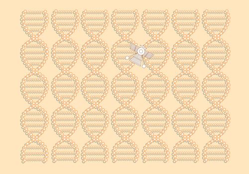 Anunnaki DNA Spacecraft haut-braun