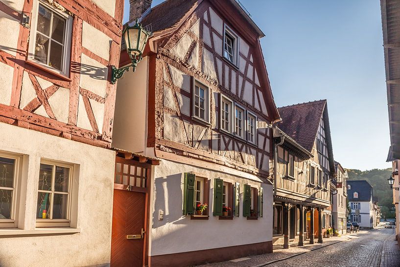 Fachwerkhäuser in der Altstadt von Eppstein van Christian Müringer