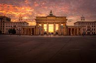 Berlijn Brandenburger Tor 2020 (2) van Iman Azizi thumbnail