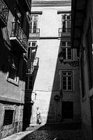 Lisbon narrow streets