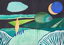 Zen Cosmic Garden van Marieke Wouters