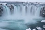 De Godafoss waterval - IJsland van Danny Budts thumbnail