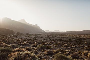 Sunset El Teide by Leathitia Zegwaard