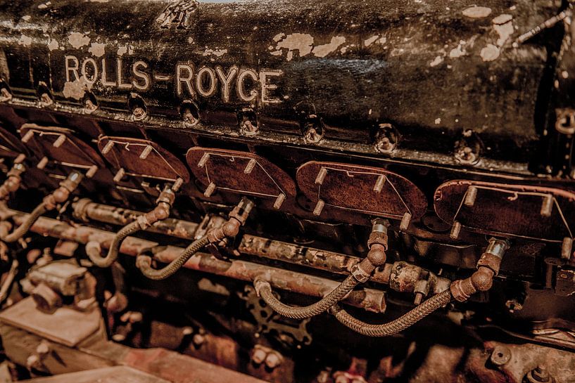 Rolls-Royce-Triebwerk von Willem Woudenberg / Photobywim