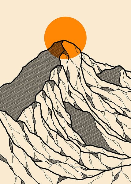 Contour du sommet par Humane