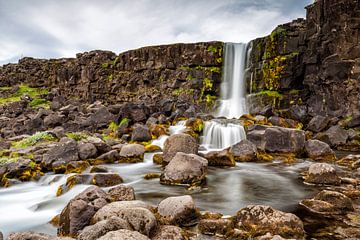 The Oxarfoss in Iceland by Paul Weekers Fotografie
