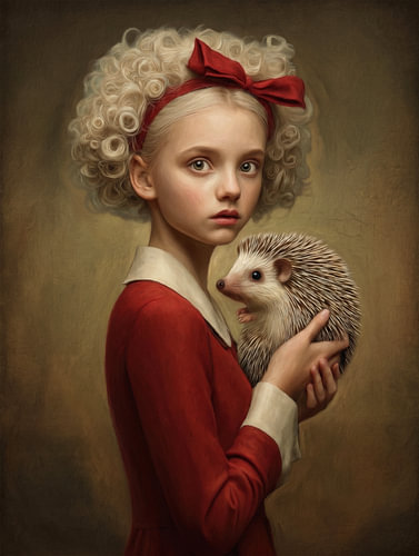 The Girl with the Hedgehog