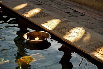 place for silence and prayer by Egon Zitter