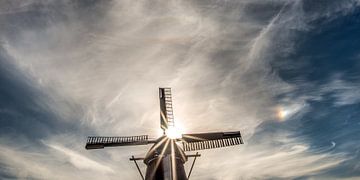 Molen in Oudeschild von Harrie Muis