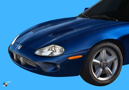 Jaguar X100 van aRi F. Huber