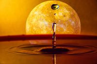 Water column with Mercury