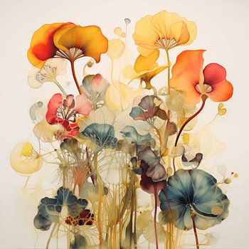 Abstrakte Blumen