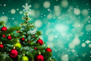 Weihnachtliche Wallpaper Hintergrund Dekoration 03