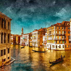 Canal Grande Venedig von Andreas Müller