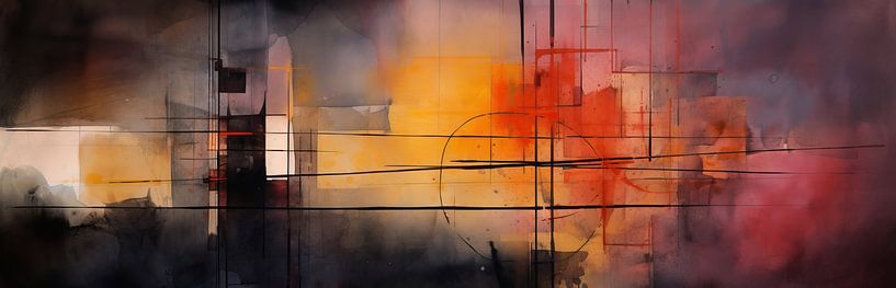 Abstract Colourful 6948 by Abstract Painting