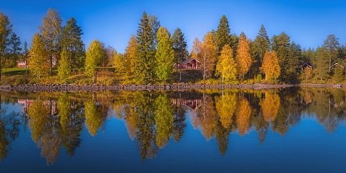 Finnish autumn idyll by Judith Kuhn